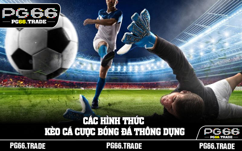Các hình thức kèo cá cược bóng đá thông dụng
