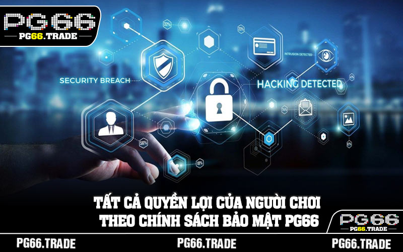 Tất cả quyền lợi của người chơi theo chính sách bảo mật PG66